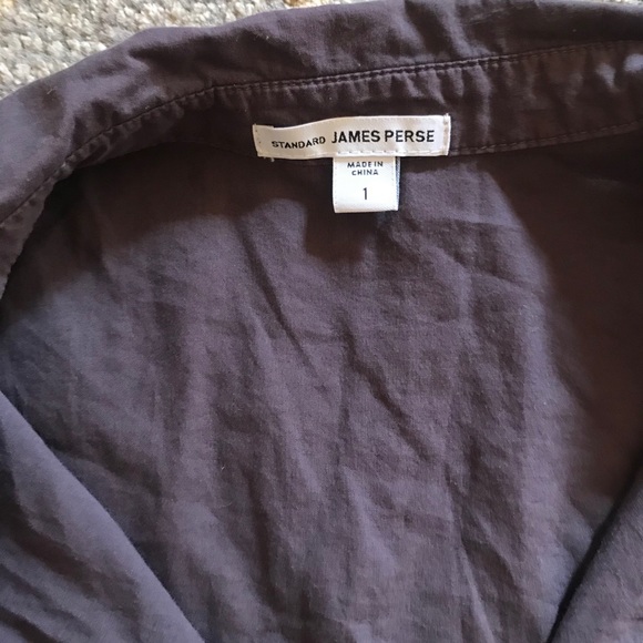 Grey James Perse Button Down - Picture 5 of 6